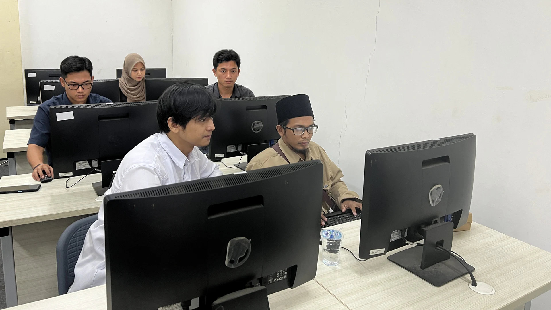 Kegiatan pelatihan web developer yang saya dampingi